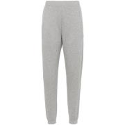 Max Mara Broderade Grå Sweatpants Gray, Dam