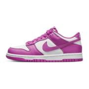 Nike Aktiv Fuchsia Dunk Low Sneakers Pink, Dam