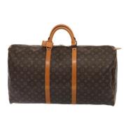 Louis Vuitton Vintage Pre-owned Canvas resvskor Brown, Dam