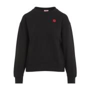 Kenzo Svart Sweatshirt Snygg Bekväm Trendig Black, Dam