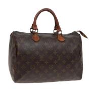 Louis Vuitton Vintage Pre-owned Canvas louis-vuitton-vskor Brown, Dam