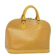 Louis Vuitton Vintage Pre-owned Laeder louis-vuitton-vskor Yellow, Dam