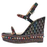 Christian Louboutin Pre-owned Pre-owned Laeder sandaler Multicolor, Da...