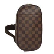 Louis Vuitton Vintage Pre-owned Canvas louis-vuitton-vskor Brown, Dam