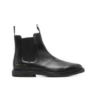 Common Projects Svarta Stövlar Black, Herr