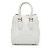 Alexander McQueen Pre-owned Pre-owned Laeder crossbodyvskor White, Dam