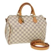 Louis Vuitton Vintage Pre-owned Canvas louis-vuitton-vskor Beige, Dam