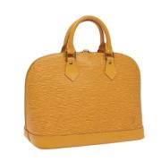 Louis Vuitton Vintage Pre-owned Laeder louis-vuitton-vskor Yellow, Dam