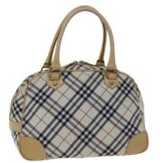 Burberry Vintage Pre-owned Nylon handvskor Beige, Dam