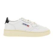 Autry Vintage Low-Top Vita Lädersneakers White, Dam