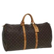 Louis Vuitton Vintage Pre-owned Canvas louis-vuitton-vskor Brown, Dam