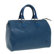 Louis Vuitton Vintage Pre-owned Laeder louis-vuitton-vskor Blue, Dam