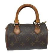 Louis Vuitton Vintage Pre-owned Canvas louis-vuitton-vskor Brown, Dam