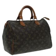 Louis Vuitton Vintage Pre-owned Canvas louis-vuitton-vskor Brown, Dam