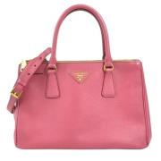 Prada Vintage Pre-owned Laeder handvskor Pink, Dam