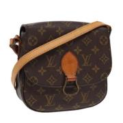 Louis Vuitton Vintage Pre-owned Canvas louis-vuitton-vskor Brown, Dam