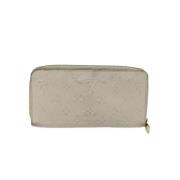 Louis Vuitton Vintage Pre-owned Laeder plnbcker Beige, Dam