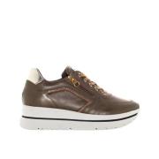 Nerogiardini Svarta sneakers för kvinnor Brown, Dam