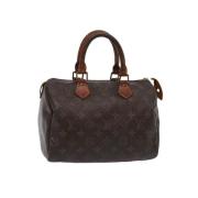 Louis Vuitton Vintage Pre-owned Canvas handvskor Brown, Dam