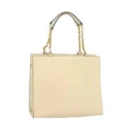 Celine Vintage Pre-owned Tyg celine-vskor Beige, Dam