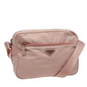 Prada Vintage Pre-owned Nylon prada-vskor Pink, Dam