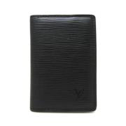 Louis Vuitton Vintage Pre-owned Laeder nyckelhllare Black, Dam