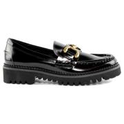 Bibi Lou Svart Lack Loafer Sko Black, Dam