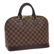 Louis Vuitton Vintage Pre-owned Canvas louis-vuitton-vskor Brown, Dam