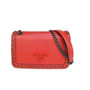 Prada Vintage Pre-owned Laeder prada-vskor Red, Dam