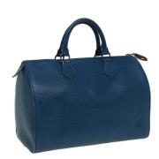 Louis Vuitton Vintage Pre-owned Laeder louis-vuitton-vskor Blue, Dam