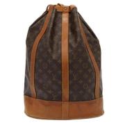 Louis Vuitton Vintage Pre-owned Canvas louis-vuitton-vskor Brown, Dam