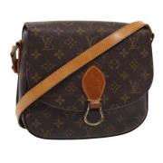 Louis Vuitton Vintage Pre-owned Canvas louis-vuitton-vskor Brown, Dam