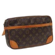 Louis Vuitton Vintage Pre-owned Canvas kuvertvskor Brown, Dam