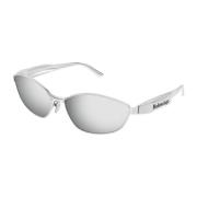 Balenciaga Bb0356S 004 Sunglasses Gray, Dam