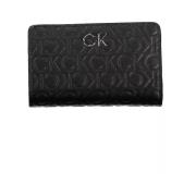 Calvin Klein Elegant svart plånbok med RFID-blockering Black, Dam