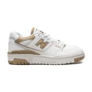 New Balance Beige Sneakers av Kalvskinn för Kvinnor White, Dam