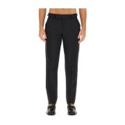 Versace Elegant Single Breasted Formal Pants Black, Herr