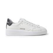 Golden Goose Glitter Häl Vita Sneakers White, Dam