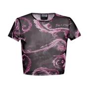 Versace Jeans Couture Svarta T-shirts och Polos Black, Dam