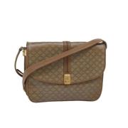 Celine Vintage Pre-owned Canvas celine-vskor Beige, Dam