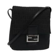 Fendi Vintage Pre-owned Canvas fendi-vskor Black, Dam