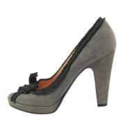 Marc Jacobs Pre-owned Pre-owned Mocka klackskor Gray, Dam