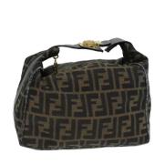 Fendi Vintage Pre-owned Canvas fendi-vskor Brown, Dam