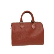 Louis Vuitton Vintage Pre-owned Laeder handvskor Brown, Dam