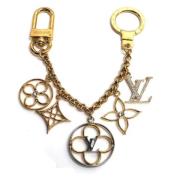 Louis Vuitton Vintage Pre-owned Metall nyckelhllare Yellow, Unisex