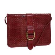 Fendi Vintage Pre-owned Laeder fendi-vskor Red, Dam