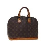 Louis Vuitton Vintage Pre-owned Canvas handvskor Brown, Dam