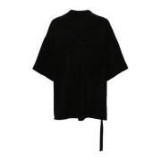 Rick Owens Svart Tommy T-Tröja Stiligt Avslappnat Plagg Black, Herr