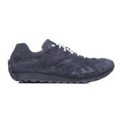 Bottega Veneta Blå Mesh och Mocka Sneakers Blue, Herr