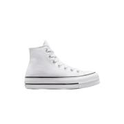 Converse Höjda Chuck Taylor All Star Sneakers White, Dam